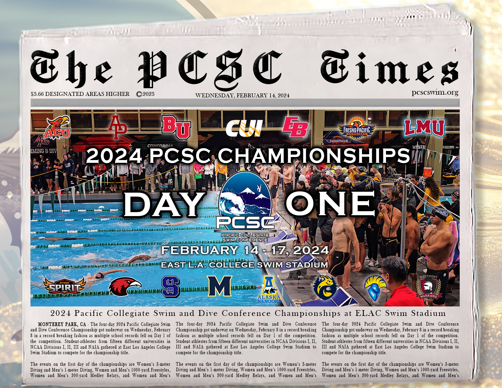 2024 PCSC Championships Day 1 Recap