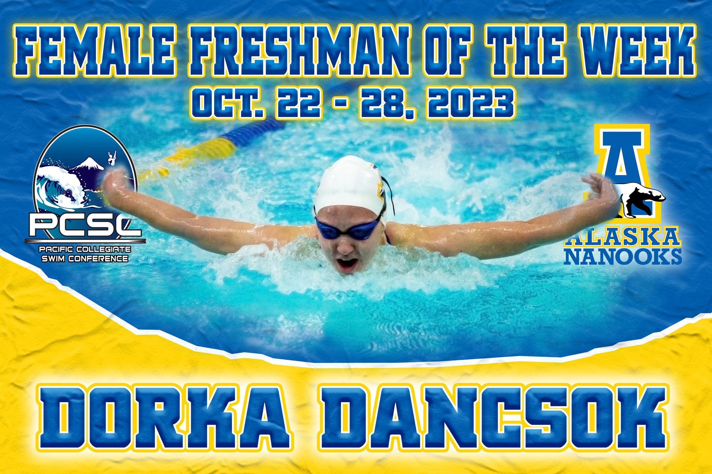 Female Freshman of the Week Oct. 22 - 28, 2023
