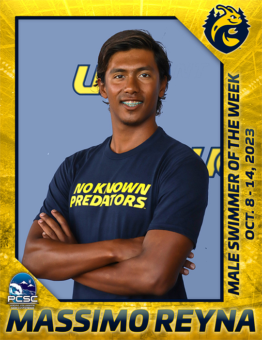 Male Swimmer of the Week Oct. 8 - 14, 2023