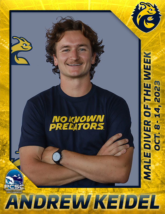 Male Diver of the Week Oct. 8 - 14, 2023