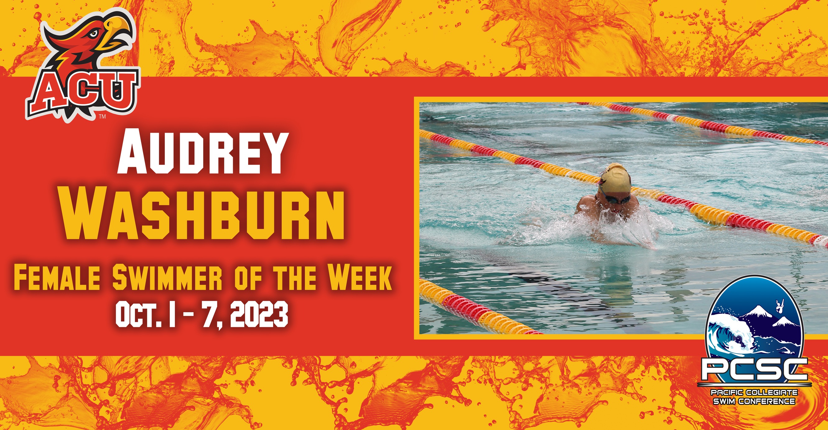 Female Swimmer of the Week (10/1/2023 - 10/7/2023)