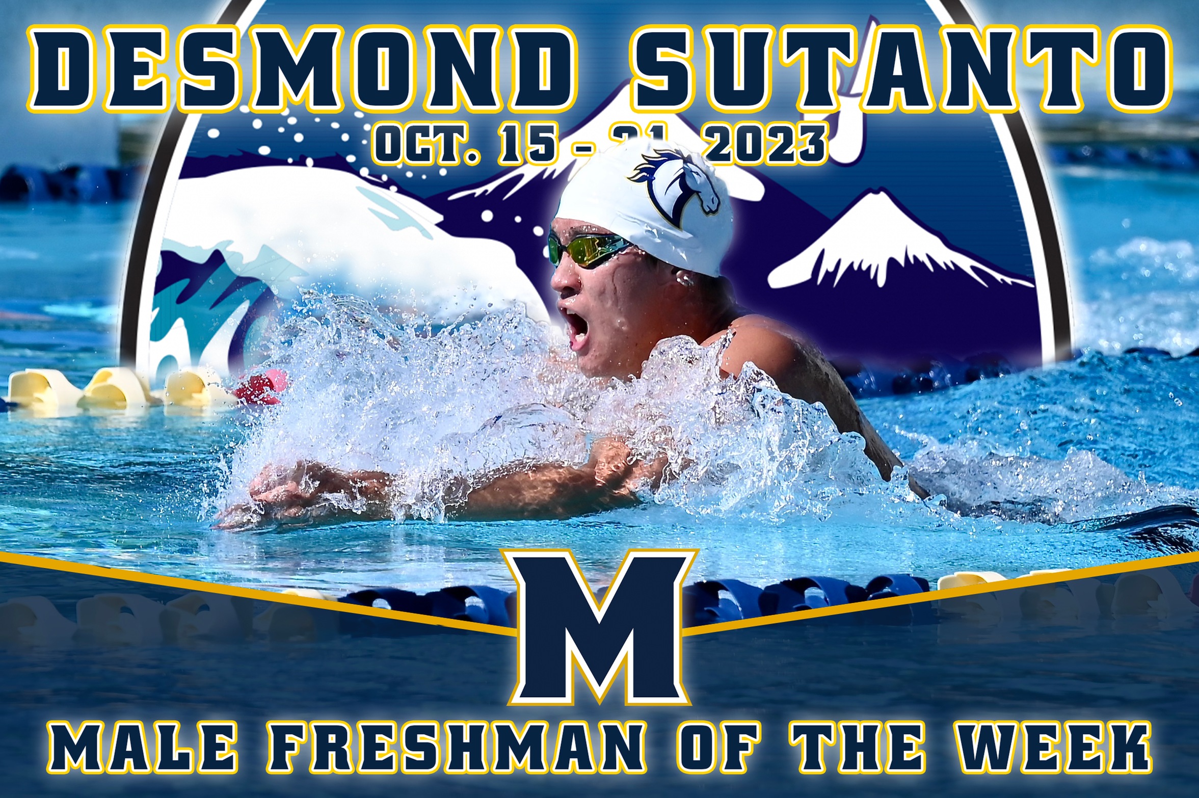 Male Freshman of the Week Oct. 15 - 21, 2023
