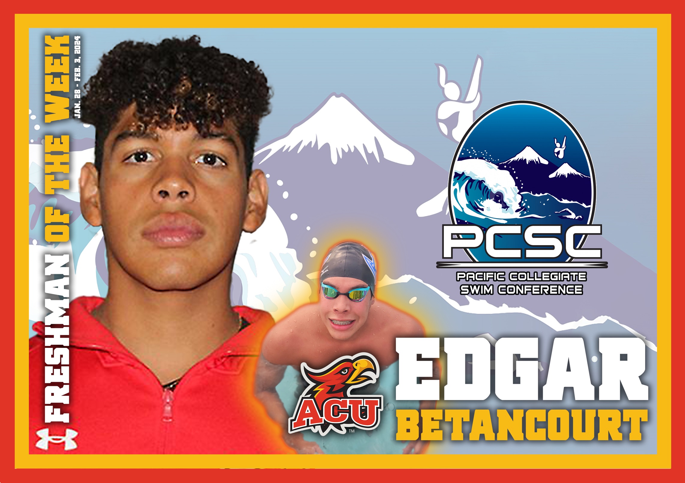 Male Freshman of the Week Jan. 28 - Feb. 3, 2024