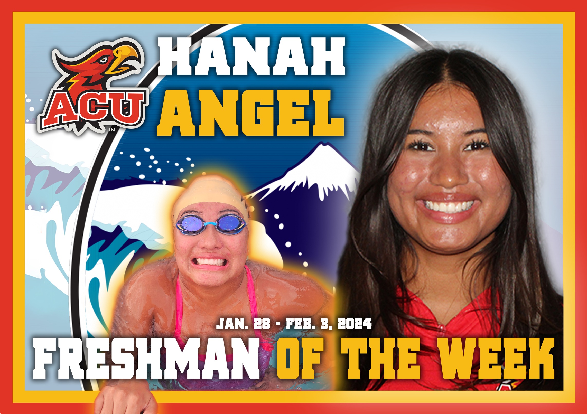 Female Freshman of the Week Jan. 28 - Feb. 3, 2024