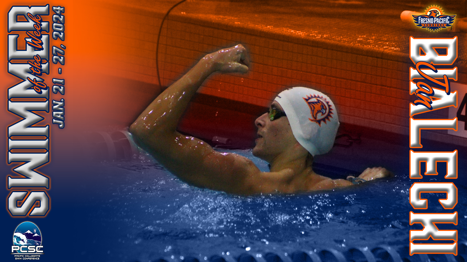 Male Swimmer of the Week Jan. 21 - 27, 2024