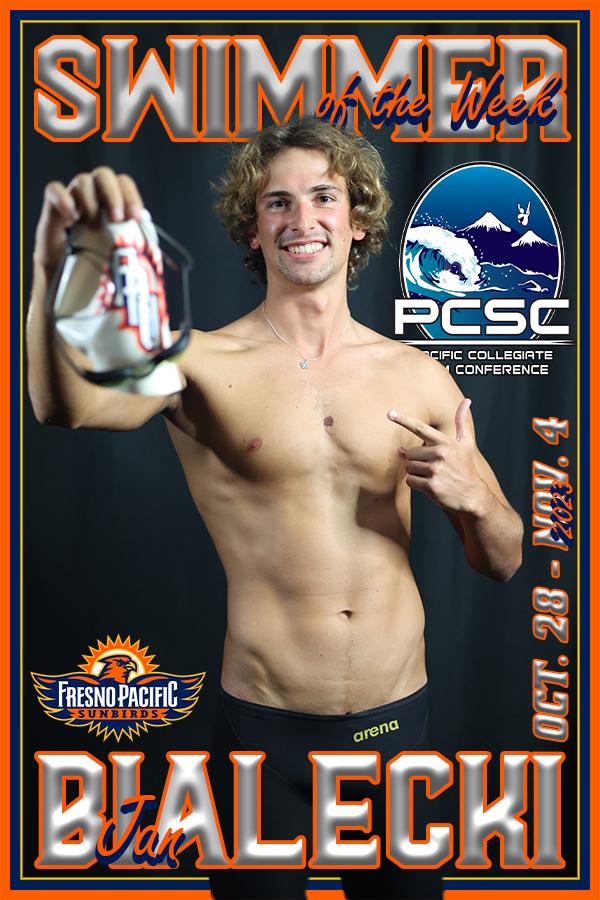 Male Swimmer of the Week Oct. 29 - Nov. 4, 2023