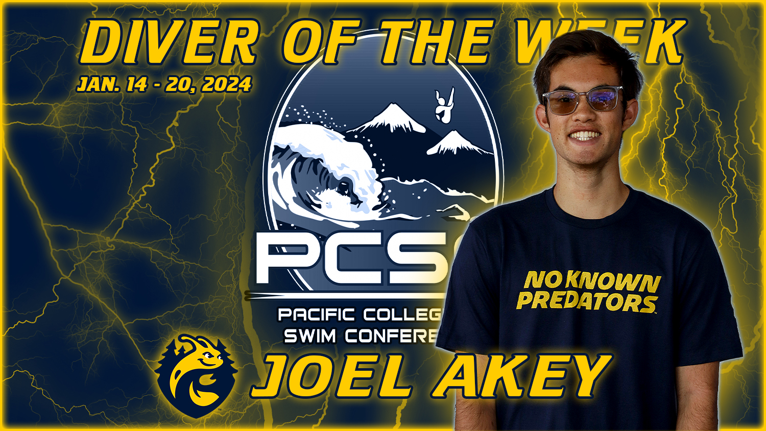 Male Divers of the Week Jan. 14 - 20, 2024