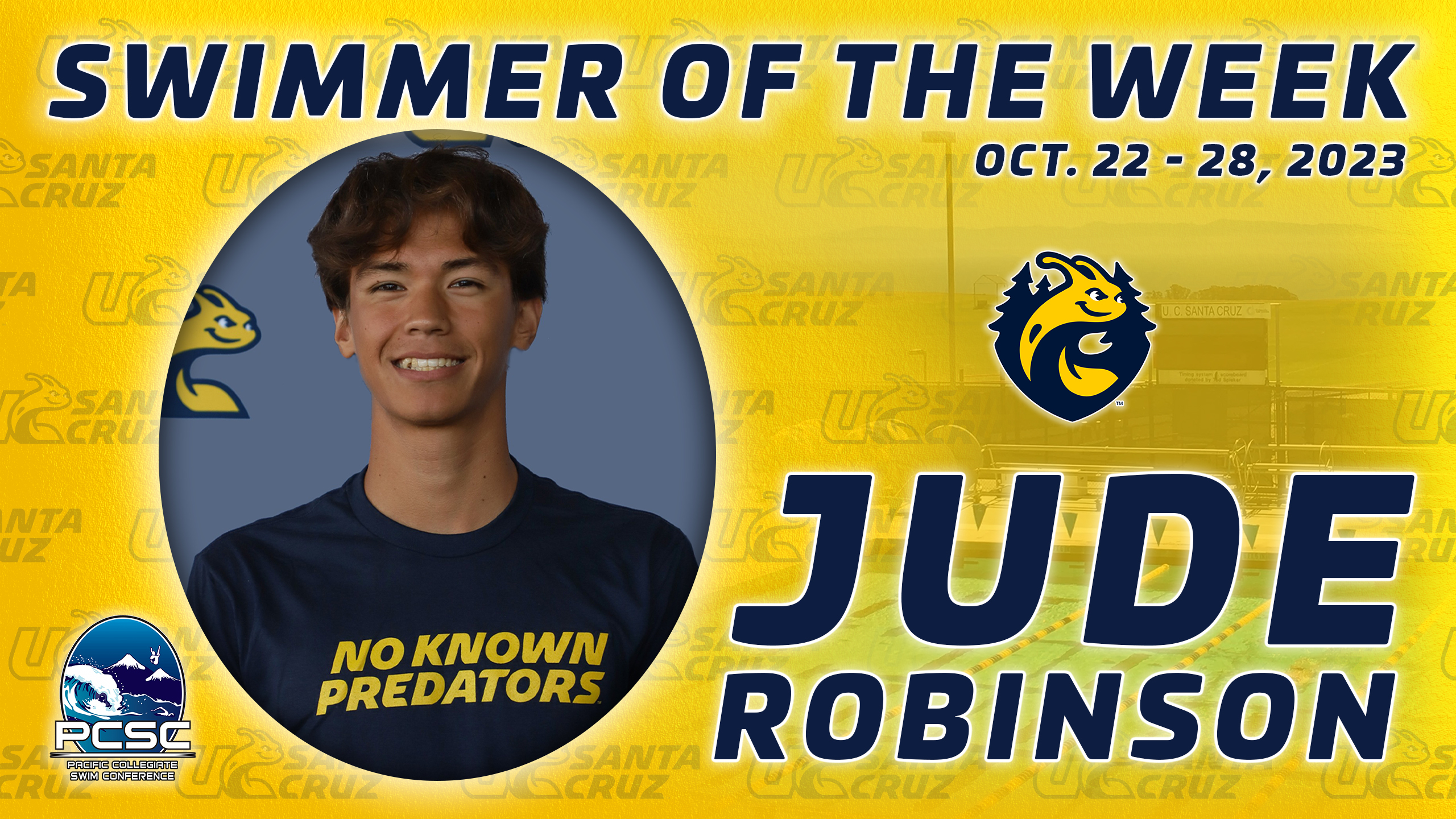 Male Freshman of the Week Oct. 22 - 28, 2023