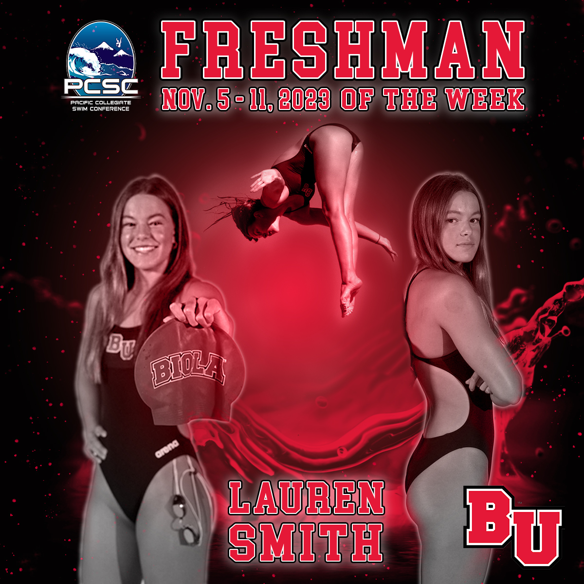Female Freshman of the Week Nov. 5 - 11, 2023