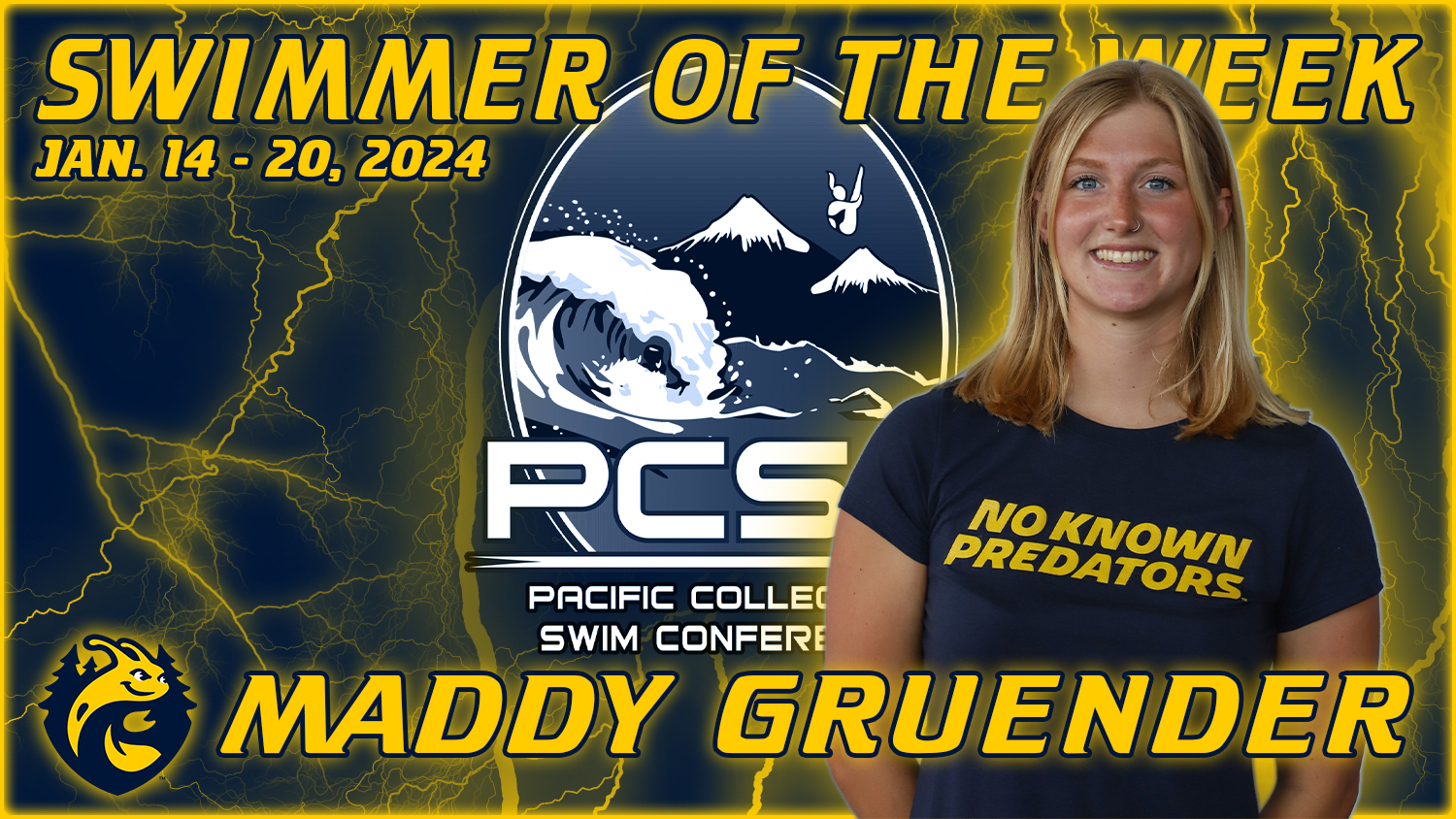 Female Swimmer of the Week Jan. 14 - 20, 2024