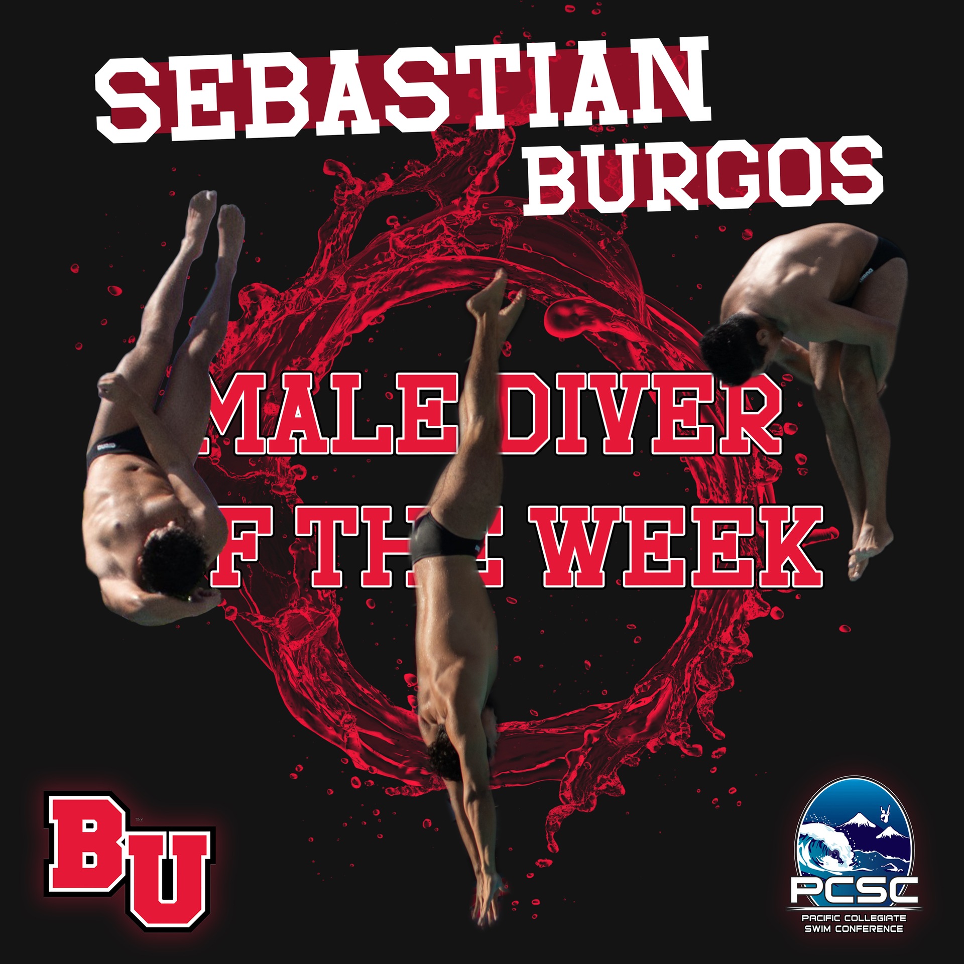 Male Diver of the Week Oct. 15 - 21, 2023