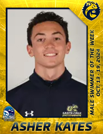 Male Swimmer of the Week: Oct. 13 - 19, 2024