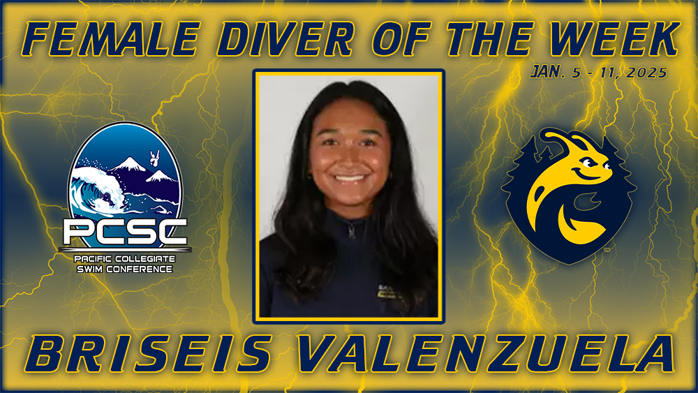 Female Diver of the Week Jan. 5 - 11, 2025