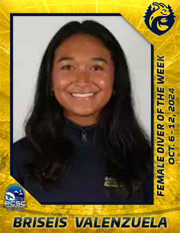 Female Diver of the Week Oct. 6 - 12, 2024