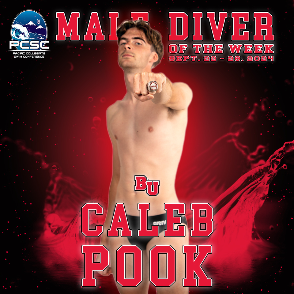 Male Diver of the Week Sept. 22 - 28, 2024
