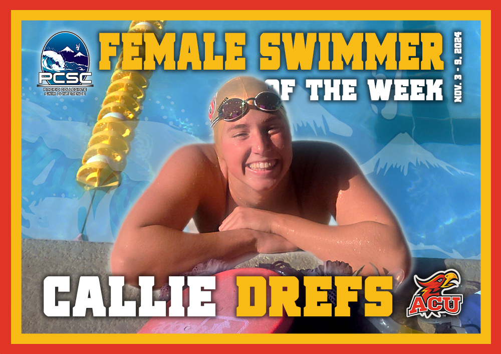 Female Swimmer of the Week Nov. 3 - 9, 2024