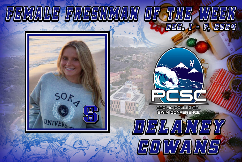Female Freshman of the Week Dec. 1 - 7, 2024