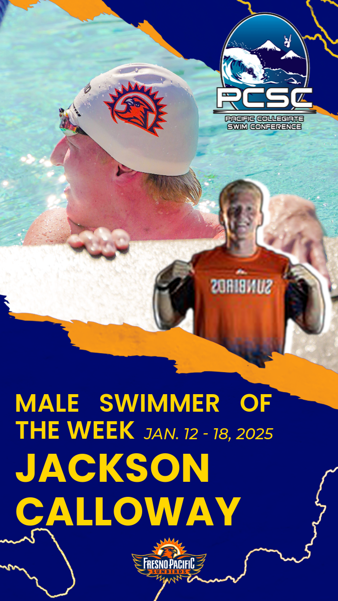 Male Swimmer of the Week Jan. 12 - 18, 2025