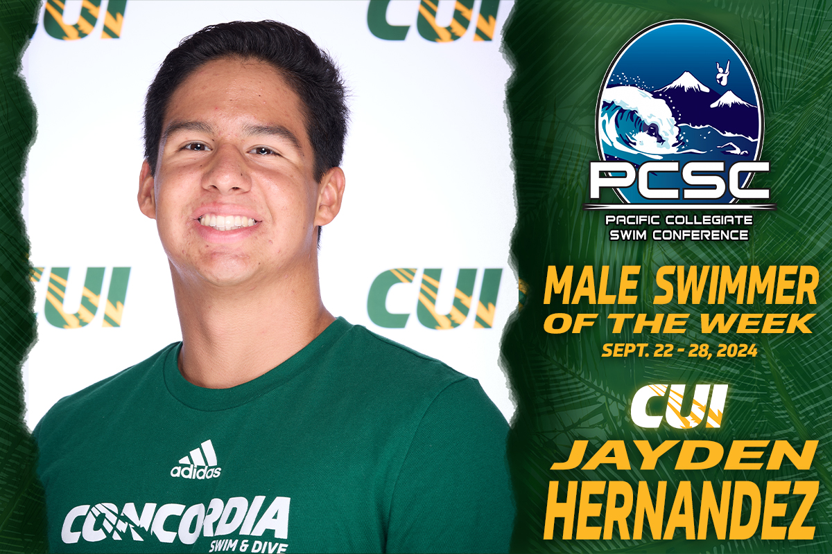 Male Swimmer of the Week Sept. 22 -28, 2024
