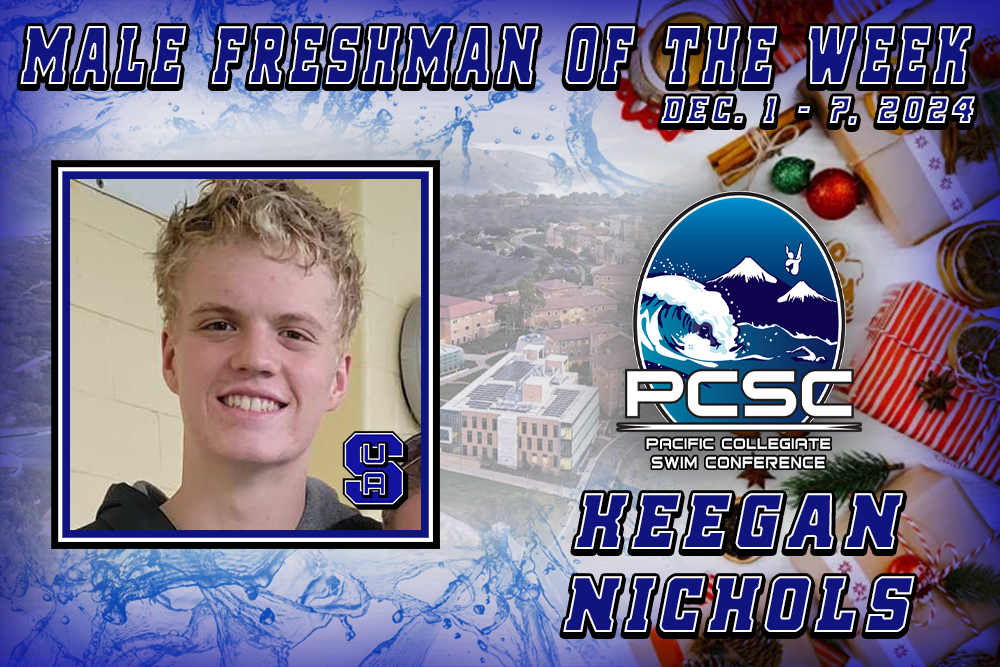 Male Freshman of the Week Dec. 1 - 7, 2024