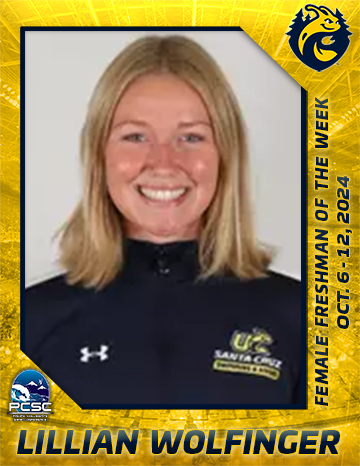Female Freshman of the Week Oct. 6 - 12, 2024