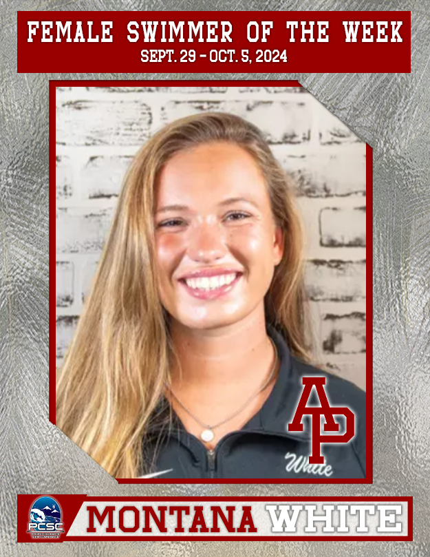Female Swimmer of the Week Sept. 29 - Oct. 5