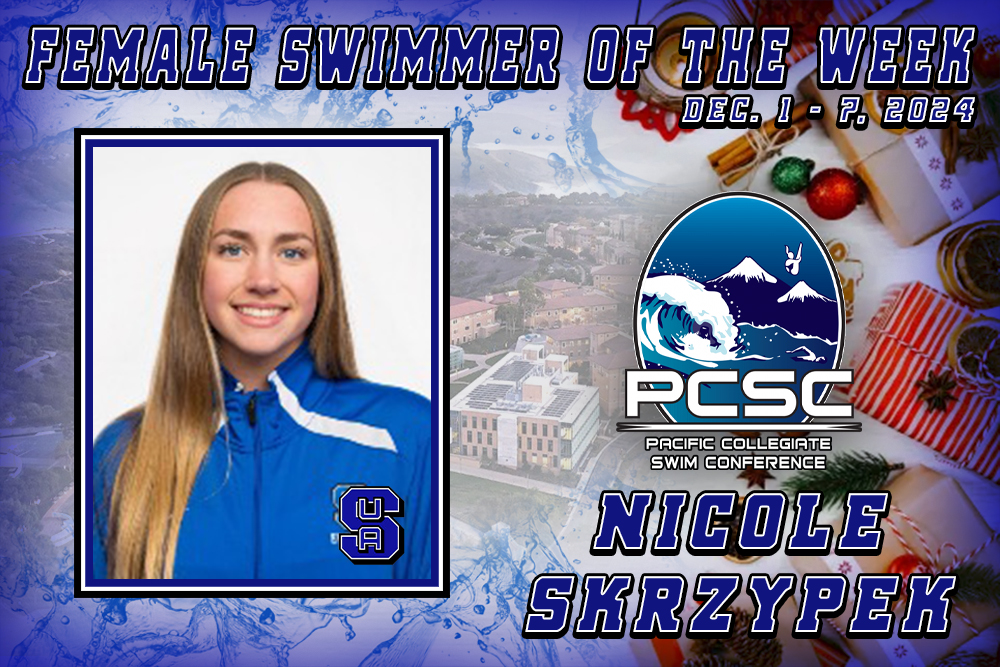 Female Swimmer of the Week Dec. 1 - 7, 2024
