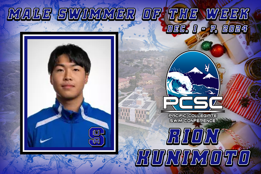 Male Swimmer of the Week Dec. 1 - 7, 2024