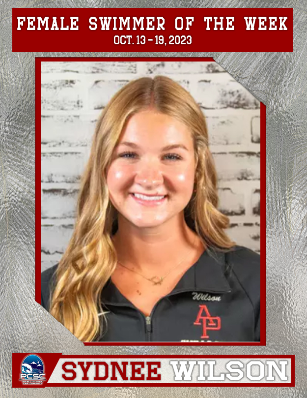 Female Swimmer of the Week Oct. 13 - 19, 2024
