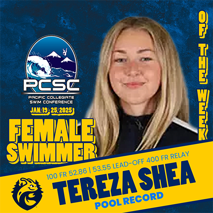 Female Swimmer of the Week Jan. 19 - 25, 2025