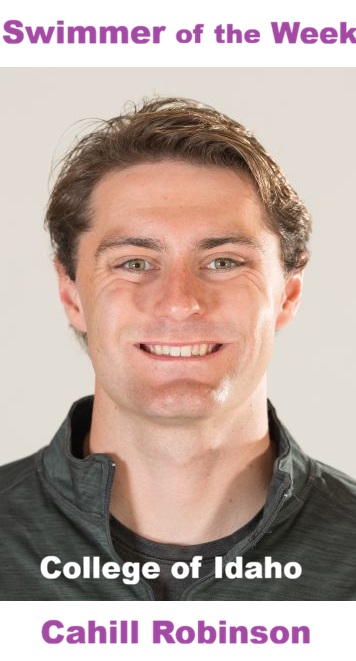 Week 16 Male Swimmer of the Week
