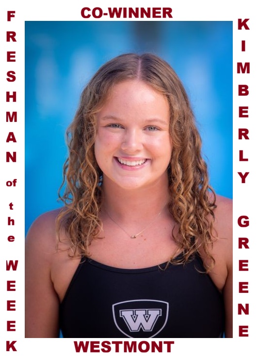 Week 14 Female Freshman of the Week Co-Winner