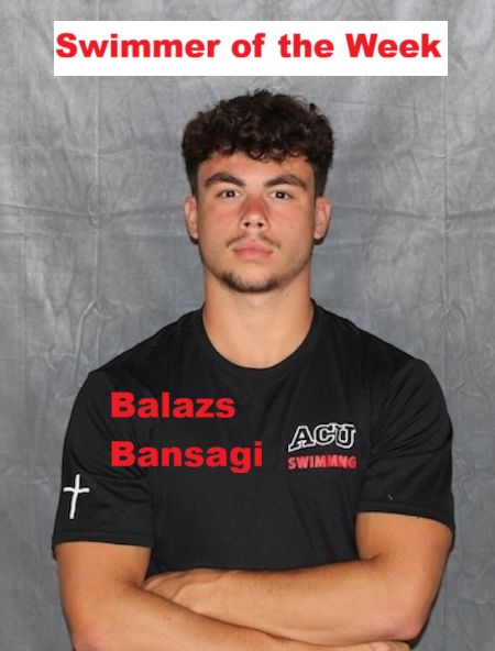 Week 6 Male Swimmer of the Week