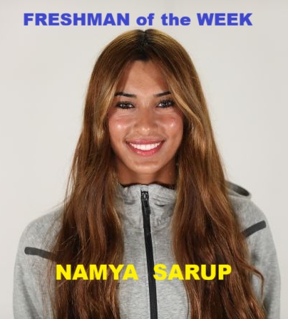 Week 8- Female Freshman of the Week