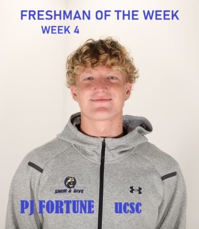 Week 4 Male Freshman of the Week