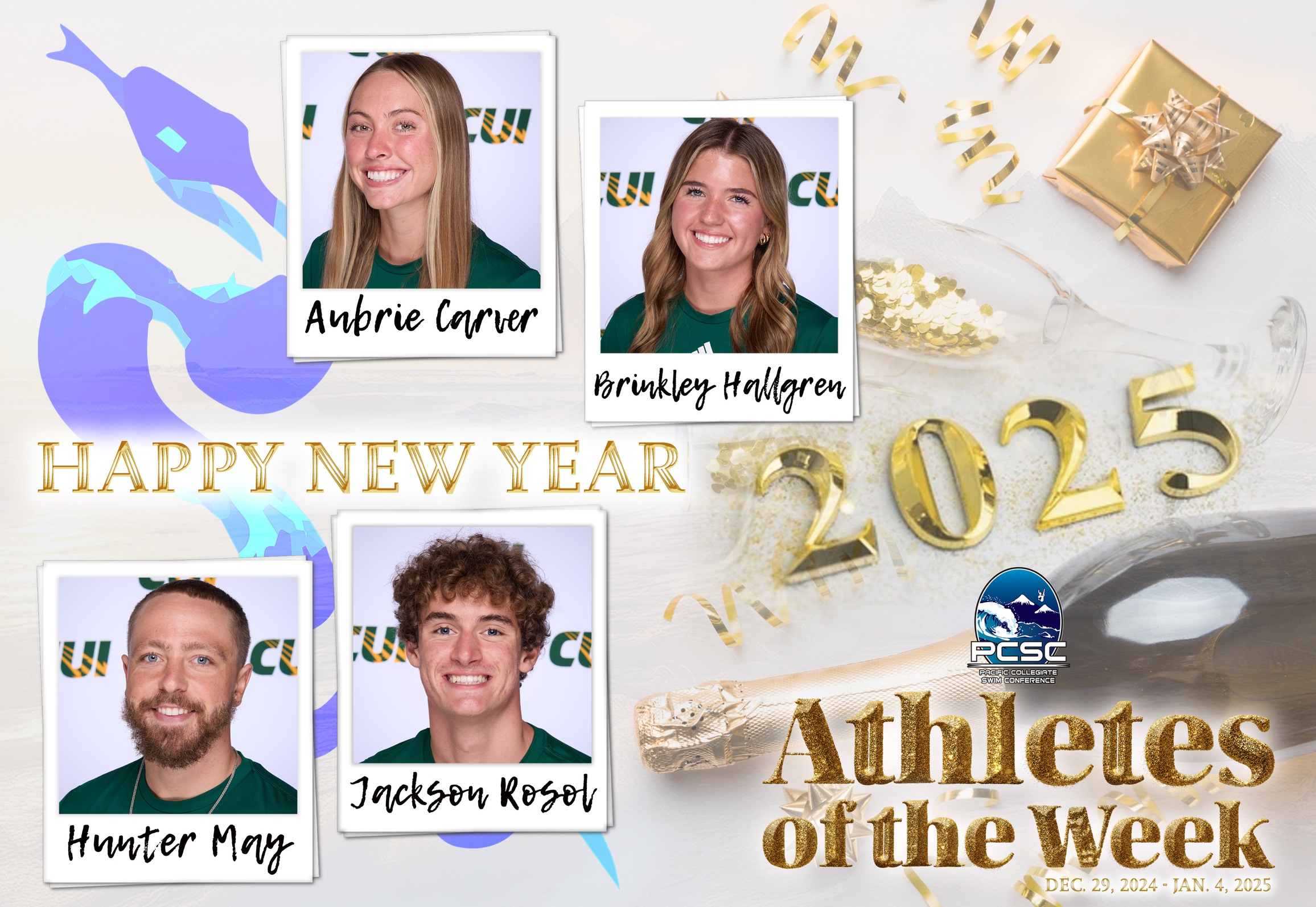 Athletes of the Week Dec. 29, 2024 - Jan. 4, 2025