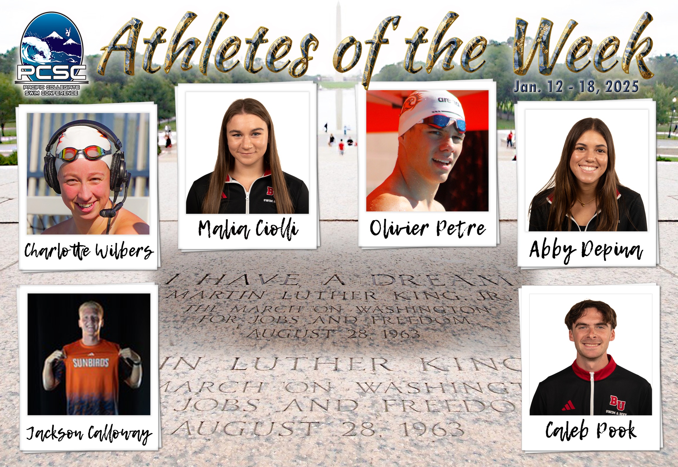Athletes of the Week Jan. 12 - 18, 2025