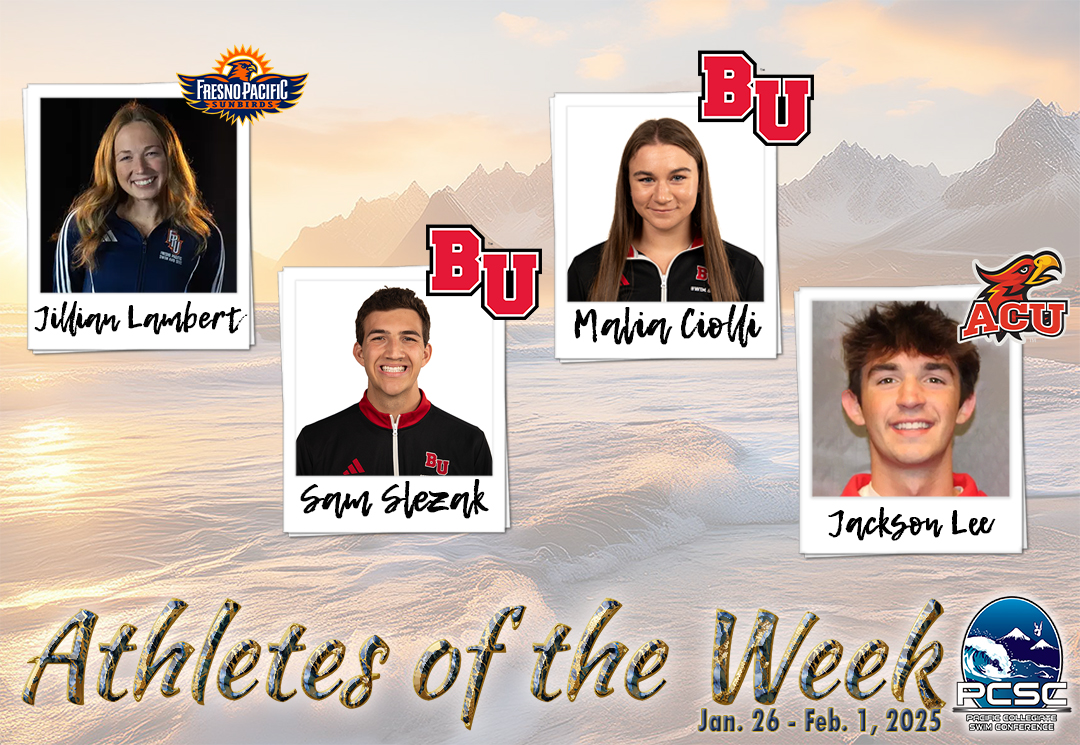 Athletes of the Week Jan. 26 - Feb. 1, 2025
