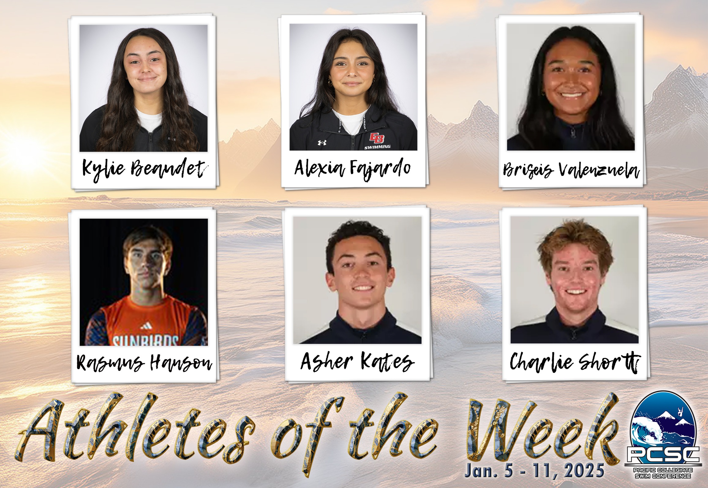Athletes of the Week Jan. 5 - 11, 2025