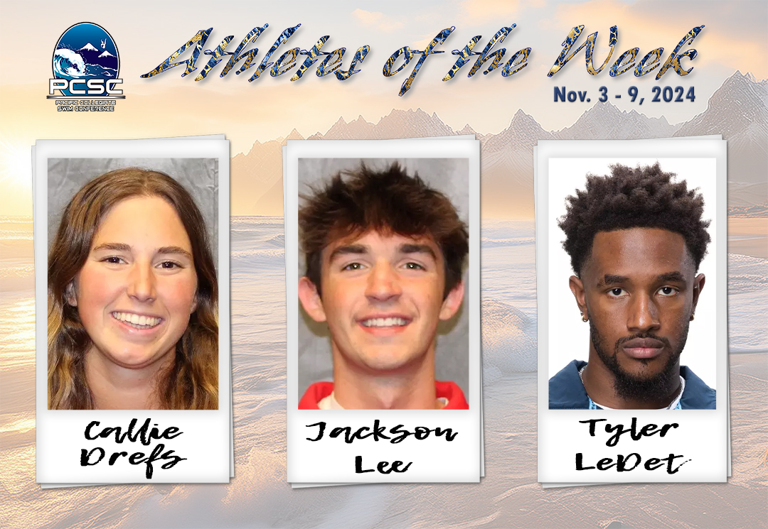 Athletes of the Week Nov. 3 - 9, 2024