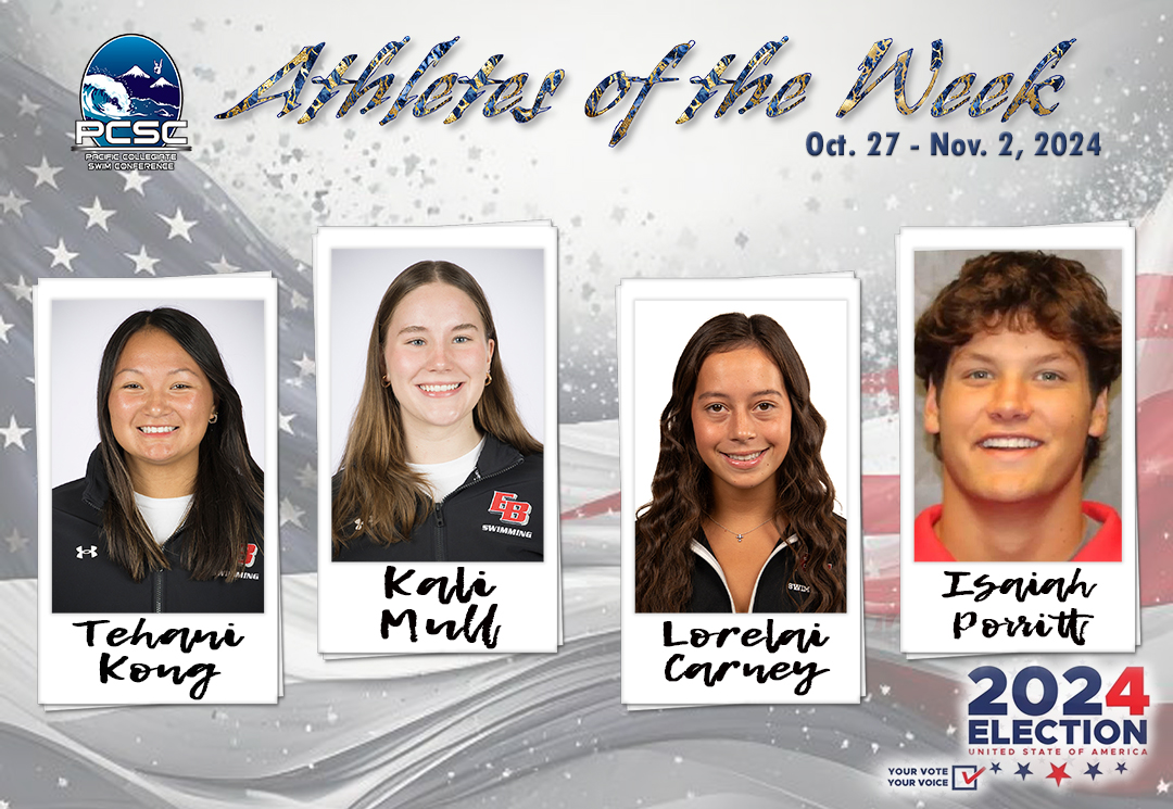 Athletes of the Week Oct. 27 - Nov. 2, 2024