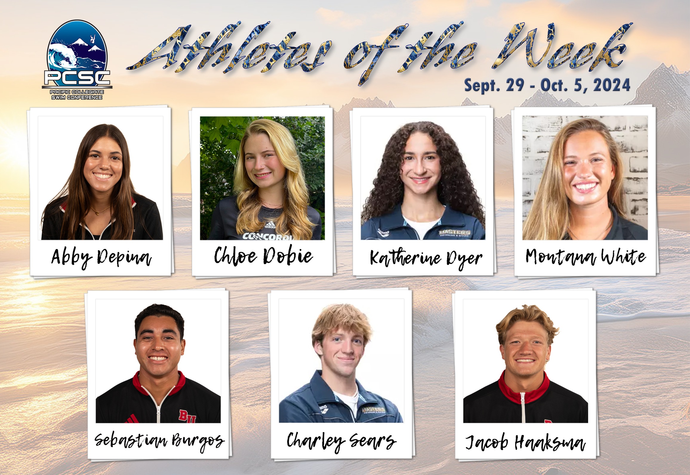 Athletes of the Week: Sept. 29 to Oct. 5, 2024