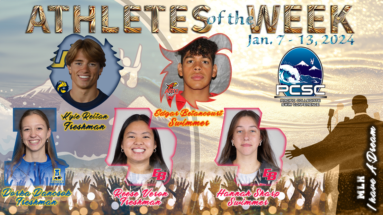 Athletes of the Week Jan. 7 - 13, 2024
